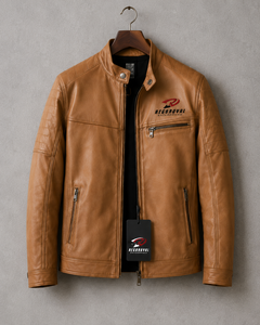 Blouson aviateur moderne pour homme en cuir de vachette pleine fleur, design multi-poches, idéal pour les tenues décontractées et les activités de plein air, personnalisation de marque, export S - Product Image 1