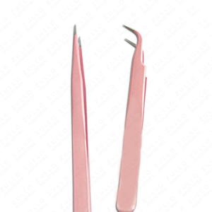 Pinzas Profesionales de Acero Inoxidable con Punta Inclinada para Extensión de Pestañas, Aplicador de Pestañas de Volumen de Precisión, Herramienta de Belleza de Alta Calidad - Product Image 4