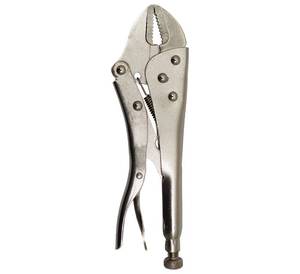 Vise Grip Locking <b>Pliers</b> 6 In Jaw Length Serrated Chrome Vanadium Steel Industrial Grade Flat Jaw Design - Product Image 3