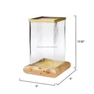 Support à bougies doré haut de gamme pour la décoration intérieure d'appartements de luxe, bougeoir vintage pour salle à manger de ferme - Zahid Exports - Product Image 6