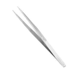 Pinzas para Extensiones de Pestañas, Pinzas Profesionales con Punta de Fibra, Pinzas de Precisión para Extensiones de Pestañas - Product Image 1