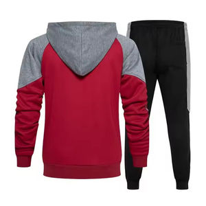 Conjunto Deportivo de 2 Piezas Unisex 100% Algodón OEM, Pantalones Casuales para Correr, Tallas Grandes, Estampado - Product Image 5