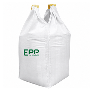 Q Bags Industrial Breathable 2 Loop Jumbo FIBC Ton Bag <b>Waterproof</b> PP Bulk Bags - Product Image 1
