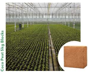 100% naturel noix de coco coco tourbe 5kg blocs multi-médias substitut de sol - Product Image 6