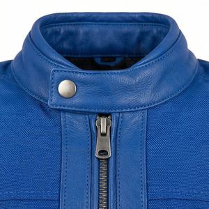 แจ็คเก็ตหนังแท้สำหรับขี่มอเตอร์ไซค์คุณภาพดีที่สุดสำหรับผู้ชาย รุ่นใหม่ล่าสุดสำหรับฤดูหนาว พร้อมแผ่นป้องกันที่ถอดออกได้ สามารถสั่งทำได้ - Product Image 4