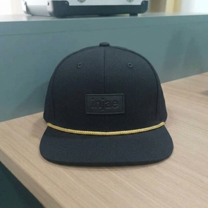 Casquettes de golf personnalisées à 6 panneaux, structurées, à visière plate, personnalisation OEM ODM, faible MOQ, articles de coiffure - Product Image 1