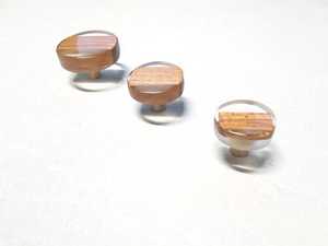 Handmade Eco-Friendly Glazed Resin Wood Round Cabinet Knob with Angel Theme for Art & Collectible Rustic <b>Furniture</b> - Product Image 2