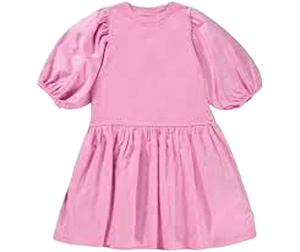 Robe longue d'été en lin moutarde pour filles Style chinois Silhouette droite pour les mariages Occasions de printemps Robe de fille à fleurs - Product Image 3