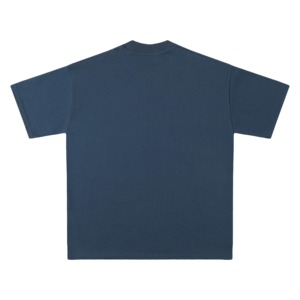 เสื้อยืดโอเวอร์ไซส์ผ้าคอตตอนหนา 320 GSM สไตล์สตรีทแวร์ แบบเรียบ สีพื้น ทรงหลวม - Product Image 4
