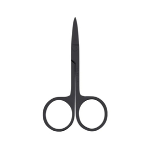Tijeras de Manicura de Acero Inoxidable, Cuchilla Recta para Recortar Cutículas, Mango Redondo de Plástico Resistente, 8.8cm, Precisión para Uñas - Product Image 1