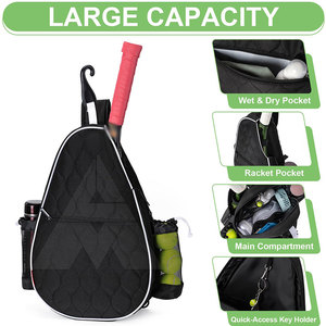 Sacs de tennis personnalisés en gros avec logo, sacs de tennis les plus vendus, sacs de tennis légers - Product Image 3