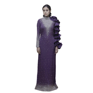 Vestido de Fiesta Occidental de Lujo para Mujer, Elegante Vestido de Noche de Diseñador al Mejor Precio al por Mayor - Product Image 6