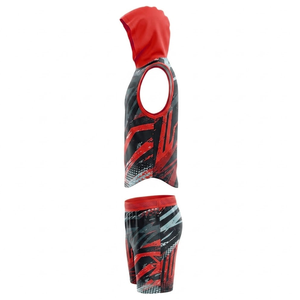 Tenue de football 7v7 personnalisée pour adultes – Coupe moderne, designs performants, tissu polyester respirant, ensemble graphique sublimé - Product Image 6