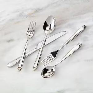 Luxury Kitchen Dining <b>Flatware</b> Stainless Steel Cutlery Set Ideal for Elegant Meals and Modern Look - Product Image 1