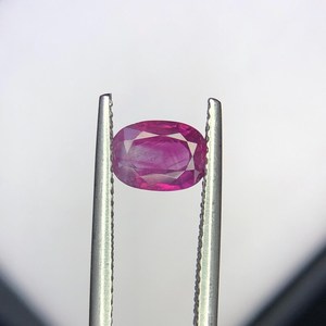 Saphir naturel du Cachemire ovale rose violacé, pierre précieuse rare certifiée, pierre brute de haute qualité, bijou de luxe - Product Image 5