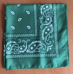 Foulard carré en coton de haute qualité, imprimé numériquement, personnalisé, pour femme, design estival doux et élégant - Product Image 4