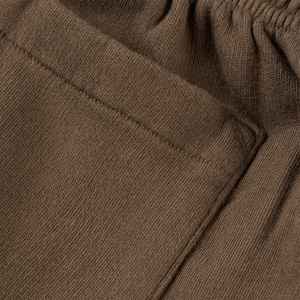 Proveedores mayoristas de pantalones cortos deportivos premium para hombre. Para el nuevo verano, pantalones cortos de punto de felpa 100% algodón para hombre, lisos, con logotipo. - Product Image 4