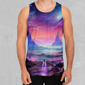 Chaleco Deportivo Sublimado Personalizado, 100% Poliéster, Secado Rápido, Camiseta sin Mangas Sublimada para Hombre - Product Image 1
