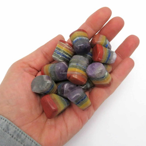 Piedra Pulida de Alta Calidad, Superfina, con Siete Chakras, Cristal de Bolsillo para Sanación, Meditación, Feng Shui y Amor - Product Image 5