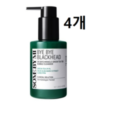 Mi Bye Bye 30 Days Miracle Green Tea Tox Bubble Cleanser, Paquete de 4 Unidades de 120g, Solución con Descuento para Piel Grasa y Puntos Negros - Product Image 1