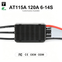 ESC T-MOTOR AT115A 6-14S 120A VTOL à aile fixe avec BEC pour moteur de drone série AT