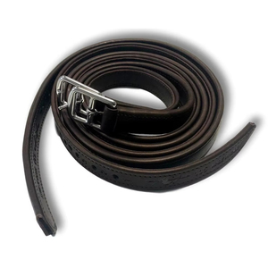 Leather Stirrup <b>Equestrian</b> Riding Durable Adjustable Straps Designed Training Stability Comfort Outdoor Use Custom Branding - Product Image 5