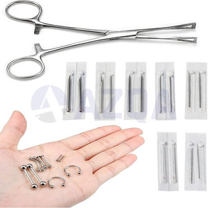 Pinces Pennington en acier inoxydable de 6 pouces pour la pose de bijoux corporels et le piercing professionnel - Product Image 5