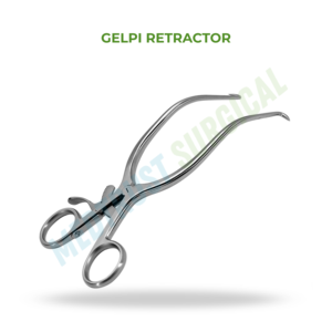Retractor Gelpi de 18 cm para Neurocirugía y Cirugía de Columna Vertebral, para Exposición de Tejidos Profundos - Product Image 2