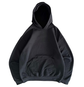 Sweat-shirt à capuche unisexe de haute qualité en coton personnalisé avec impression ou broderie de logo personnalisé, fermeture éclair - Product Image 1