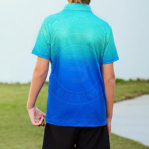 Chemises polo de golf pour jeunes, dernier design, pour garçons et filles, tissu tricoté confortable, pour les séances d'entraînement, les clubs sportifs, les activités du week-end - Product Image 2