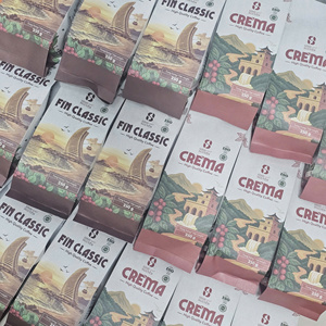 ราคาโรงงาน แพ็ค 250 กรัม ขายส่ง กาแฟโรบัสต้า 70% อาราบิก้า 30% คั่วแบบเอสเพรสโซ ครีมมี่แท้ สำหรับเครื่องชงเอสเพรสโซ - Product Image 1