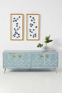 Cómoda de Estilo Marroquí con Incrustaciones de Hueso de Camello de Alta Calidad, Mueble de Salón con 4 Cajones, Muy Vendida - Product Image 2