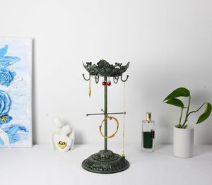 Support à bijoux vintage, support à bijoux antique, support à bijoux doré, support à bijoux en métal, support à bijoux décoratif - Product Image 5