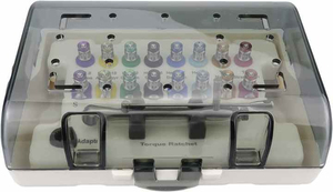 Universal Prosthetic 16-Piece Stainless Steel Manual Class II Dental Implant Surgical Kit CE Certified Colorful <b>Torque</b> Wrench - Product Image 3