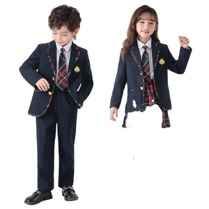 Ensemble d'uniformes unisexes pour garçons et filles, en coton et soie à manches longues, pour le Japon et la Corée du Sud - Product Image 2