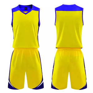 Top Quality Basketball <b>Sets</b> Breathable Reversible Basketball Jerseys Design Shirt Custom Basketball Uniforms - Product Image 3