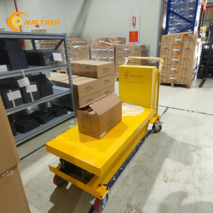 Table élévatrice hydraulique 500 kg de type ciseaux simple, mini plateforme électrique pour le levage de palettes et de marchandises, fabriquée au Vietnam, certifiée ISO 9001 - Product Image 2