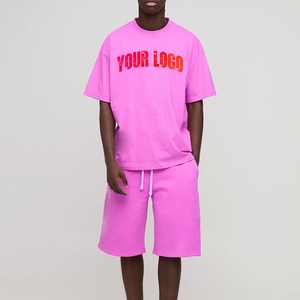 Vente en gros de chemises et shorts en coton 100% de haute qualité, ensemble deux pièces, tenues décontractées d'été, respirantes, unisexes, pour adultes - Product Image 6