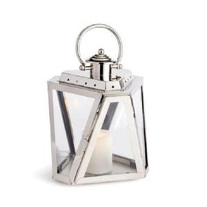 Farol Colgante Rústico de Metal Negro con Vidrio para Vela LED, Estilo Granja - Product Image 3