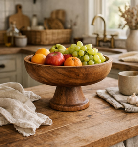 Kitchenware Wood Fruits <b>dough</b> <b>Bowl</b> High Quality Handmade Wood Fruits Food <b>Bowl</b> - Product Image 2
