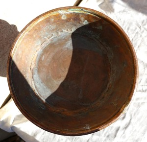 Vintage Copper Pitcher 2.0-3.0L Durable Metal Water <b>Jug</b> for <b>Drinks</b> Party Use - Product Image 6