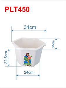 Meilleure vente Pot pour la décoration de la maison et du jardin, Pot de bénédiction avec plastique de haute qualité - Product Image 2