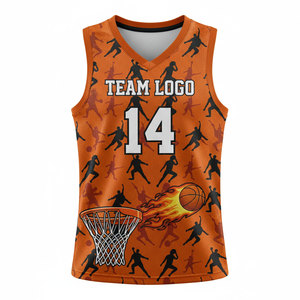 Maillot de basket-ball personnalisé OEM, léger et respirant, pour les sports d'été, personnalisé avec le nom de l'équipe et du joueur - Product Image 1