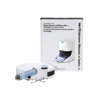 Robot Vacuum and <b>Mop</b> with 30000Pa Suction AI Lidar Obstacle Avoidance Self-Wash Heat <b>Mop</b> - Product Image 2