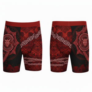 All Season Customized Fabric Compression Shorts Gym Running Fitness Quick Dry Breathable Sports Training Custom Logo Shorts - Product Image 6