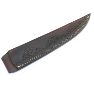 Cuchillo de Chef de Acero de Damasco, Forjado a Mano, Mango de Madera, Moderno, Ambidiestro, Cuchillo de Cocina Personalizado, Hoja de Prestigio Hecha a Mano, Acabado Cepillado - Product Image 3