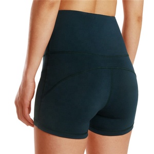 Shorts de sport pour femmes, extensibles, pour le fitness, le yoga, la course à pied, entraînement quotidien, taille haute, vêtements de sport actifs - Product Image 2