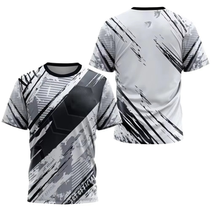 Camiseta de Hombre al por Mayor, 320g, Alta Calidad, 100% Poliéster, Tejido de Punto, Corte Regular, Personalizable, Ecológica, Transpirable, Estilo Urbano, Manga Corta - Product Image 2