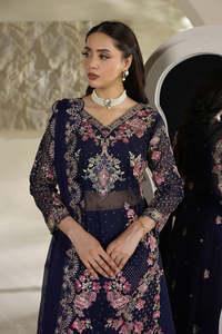 Robes de soirée pour femmes de haute qualité, style pakistanais, ensemble 3 pièces, broderie détaillée, taille et couleur personnalisées, pour mariage, Eid, tenue de fête - Product Image 2