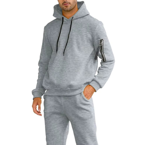 Survêtement de jogging pour hommes, personnalisable, en polyester/coton, séchage rapide, respirant, avec logo et couleur personnalisés, bas de tenue sportive - Product Image 6